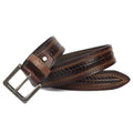 Premium Embossed Genuine Leather Belt Stylish Vintage Designer Belt