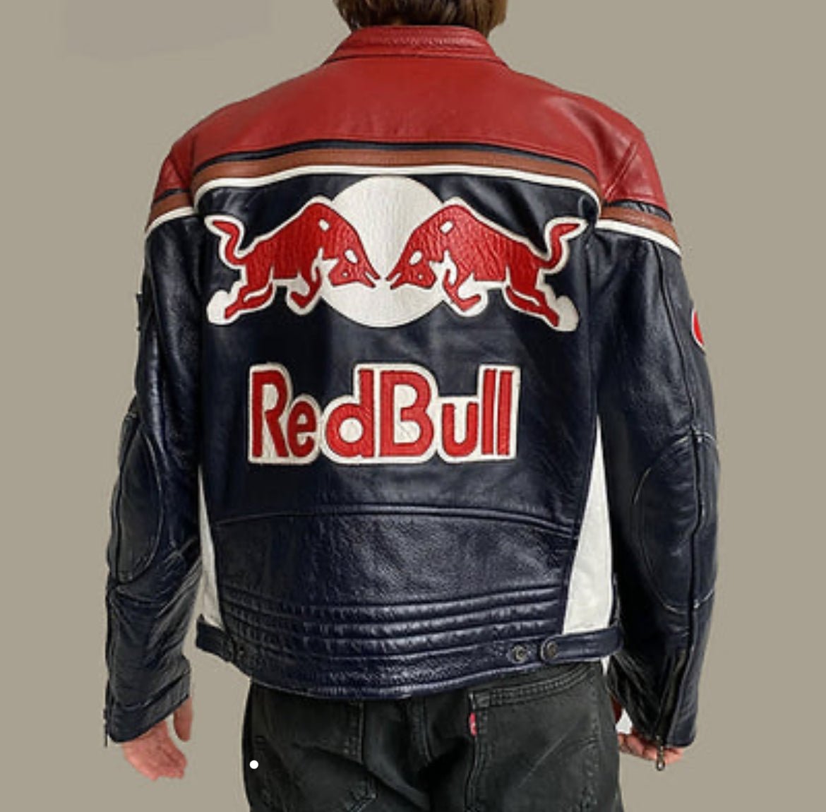 REDBULL LEATHER JACKET - Warmsouls